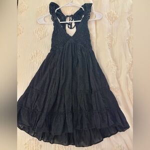 Zara Black Babydoll Dress